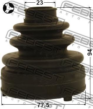 Купить запчасть FEBEST - 0415-NA4T Пыльник ШРУСа внутренний 0415-NA4T