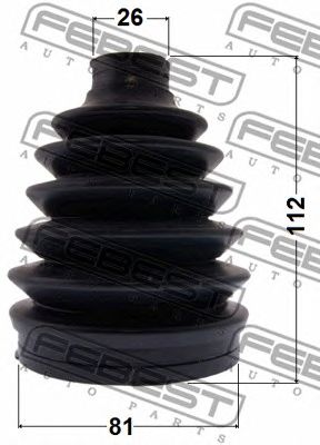 Купить запчасть FEBEST - 0417PGA 
