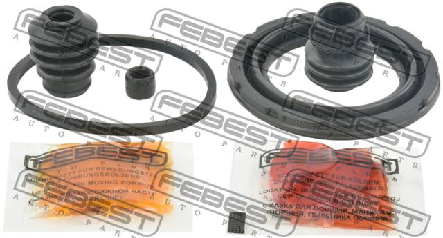 Купить запчасть FEBEST - 0475-GA2WF Ремкомплект передн суппорта MITSUBISHI ASX GA# 2010-2016 0475-GA2WF