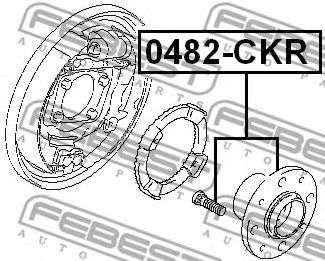 Купить запчасть FEBEST - 0482-CKR Ступица 0482-CKR