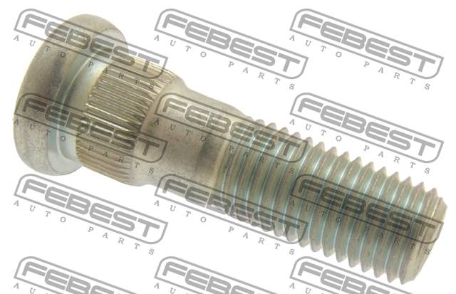 Купить запчасть FEBEST - 0484-002-PCS10 Шпилька колесная MITSUBISHI PAJERO II-IV (отгрузка по-штучно, цена за 1 шпильку) 0484-002-PCS10