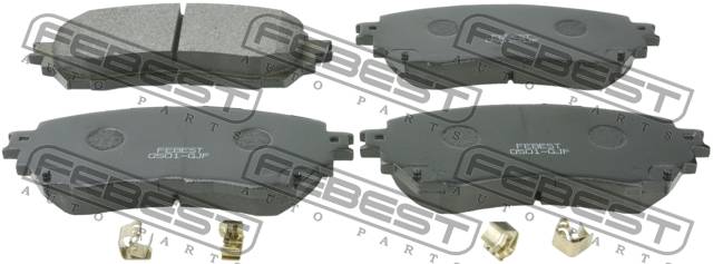 Купить запчасть FEBEST - 0501-GJF Колодки тормозные передн MAZDA 6 GJ 2012- 0501-GJF