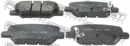 Купить запчасть FEBEST - 0501-GJR Колодки задние MAZDA 6 GJ 2012- 0501-GJR