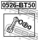 Купить запчасть FEBEST - 0526-BT50 Сошка рулевая 0526-BT50