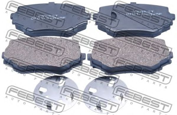 Купить запчасть FEBEST - 0701SQ625F 