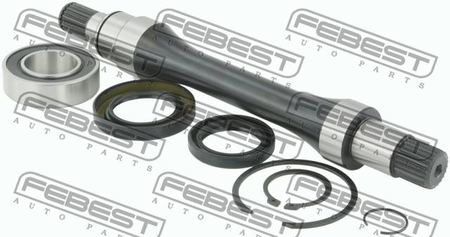 Купить запчасть FEBEST - 0712-RM413RH Полуось правая SUZUKI SWIFT 03- 0712-RM413RH