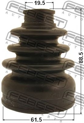 Купить запчасть FEBEST - 0715-SX4R Пыльник ШРУСа 0715-SX4R