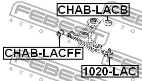 Купить запчасть FEBEST - 1020-LAC Опора шаровая CHEVROLET LACETTI 1020-LAC