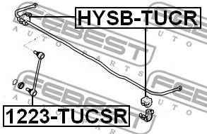 Купить запчасть FEBEST - 1223TUCSR 
