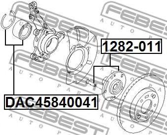 Купить запчасть FEBEST - 1282-011 Ступица 1282-011