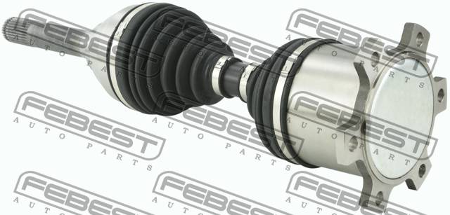 Купить запчасть FEBEST - 1414-KOR ПРИВОД В СБОРЕ ПРАВЫЙ 498.5X28 подходит для SSANG YONG KORANDO 1993-2008 1414-KOR