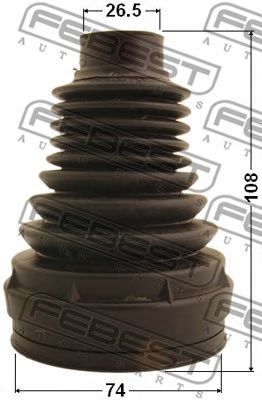 Купить запчасть FEBEST - 1615P-220 Пыльник ШРУСа внутрениий 1615P-220