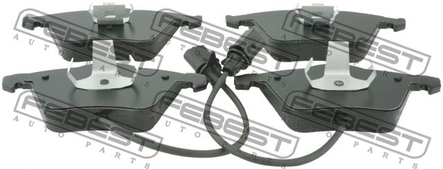 Купить запчасть FEBEST - 1701-8E2F Колодки передние AUDI A6 AVANT (4F5) 2005-2011 1701-8E2F