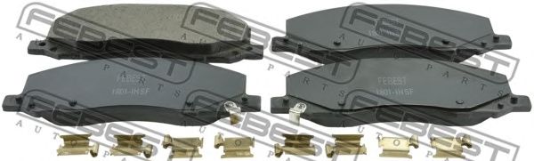 Купить запчасть FEBEST - 1801-INSF Колодки передние OPEL INSIGNIA 2009- 1801-INSF