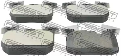Купить запчасть FEBEST - 1901-F20F Колодки передние BMW 1 F20/F21 2010- 1901-F20F