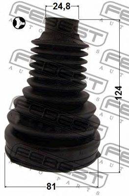 Купить запчасть FEBEST - 1915-E60T Пыльник ШРУСа внутренний BMW 3 E90/E91 2004-2012 1915-E60T
