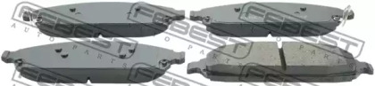 Купить запчасть FEBEST - 2001-COMF Колодки передние JEEP GRAND CHEROKEE III 2004-2010 2001-COMF