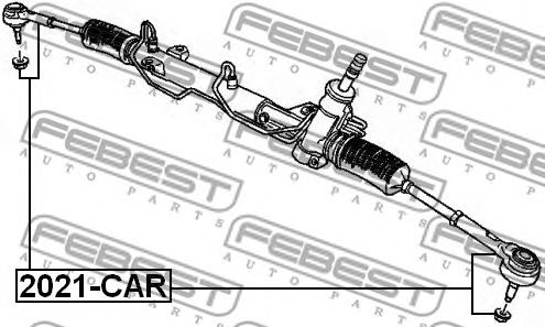 Купить запчасть FEBEST - 2021-CAR Наконечник рулевой 2021-CAR