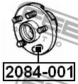 Купить запчасть FEBEST - 2084-001 Шпилька колесная CHRYSLER VOYAGER IV 2084-001