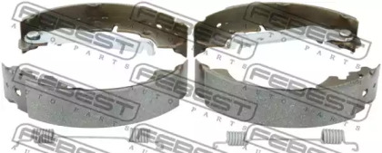 Купить запчасть FEBEST - 2102-JHR Колодки барабанные FORD FIESTA/FUSION (CBK) 2001-2008 2102-JHR