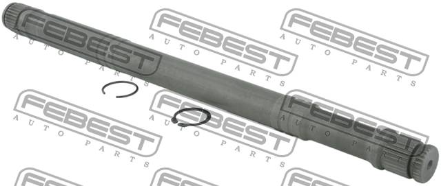Купить запчасть FEBEST - 2112-TTFLH ПОЛУОСЬ ЛЕВАЯ подходит для FORD EXPLORER TUB 2011-2013 [CAN] 2112-TTFLH