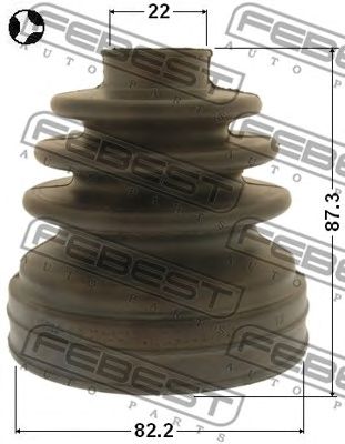 Купить запчасть FEBEST - 2115-TC7T Пыльник ШРУСа внутренний TOYOTA YARIS 05-11 2115-TC7T