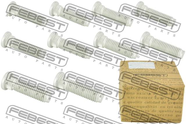 Купить запчасть FEBEST - 2184-002-PCS10 Шпилька колёсная FORD TRANSIT TT9 06-13 (компл-10шт) 2184-002-PCS10
