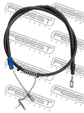 Купить запчасть FEBEST - 2199-TT92WHLH Трос ручника левый FORD TRANSIT TT9 2006-2014 2199-TT92WHLH