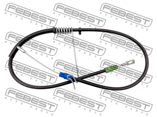 Купить запчасть FEBEST - 2199-TT9LH ТРОС РУЧНОГО ТОРМОЗА ЛЕВЫЙ 2199-TT9LH