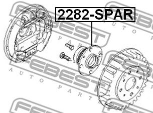 Купить запчасть FEBEST - 2282-SPAR Ступица 2282-SPAR