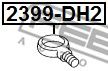 Купить запчасть FEBEST - 2399-DH2 Крюк буксирный передний AUDI A3/A3 Sportback (8P) 2003-2013 2399-DH2