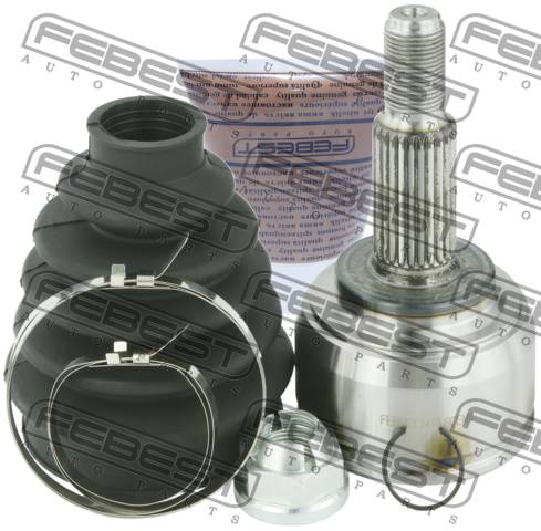 Купить запчасть FEBEST - 2410-SCENII ШРУС наружный 22X52.4X25 RENAULT MEGANE II 2002-2008 2410-SCENII