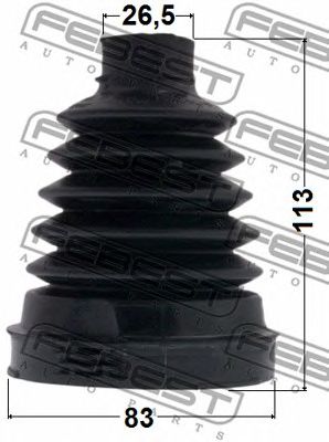 Купить запчасть FEBEST - 2415-DUSTT Пыльник ШРУСа внутренний (83x113x26,5) 2415-DUSTT