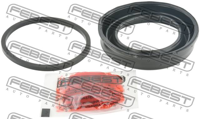 Купить запчасть FEBEST - 2475-DUSTF Ремкомплект передн суппорта TOYOTA YARIS KSP90,NLP90,NSP90,SCP90 2005.11-2011.07 2475-DUSTF