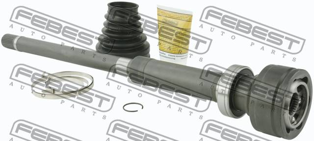 Купить запчасть FEBEST - 2711-XC90RH ШРУС ВНУТРЕННИЙ ПРАВЫЙ 27X30X28 подходит для VOLVO XC90 2003-2014 2711-XC90RH
