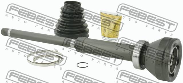 Купить запчасть FEBEST - 2711-XC90WDRH ШРУС ВНУТРЕННИЙ ПРАВЫЙ 29X28X26 подходит для VOLVO XC90 2003-2014 2711-XC90WDRH