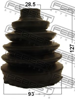 Купить запчасть FEBEST - 2717PXC90F1 