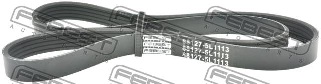 Купить запчасть FEBEST - 88127-5L1113 Ремень поликлиновой 5 клинов 88127-5L1113
