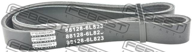 Купить запчасть FEBEST - 88128-6L823 Ремень поликлиновой LADA KALINA II 2192/2194, GRANTA 2190 88128-6L823