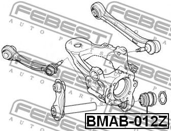 Купить запчасть FEBEST - BMAB-012Z Сайлентблок BMAB-012Z