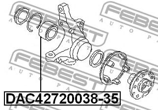 Купить запчасть FEBEST - DAC42720038-35 Подшипник ступицы DAC42720038-35