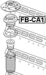 Купить запчасть FEBEST - FBCA1 