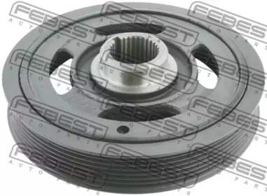 Купить запчасть FEBEST - HDS-K24A Шкив коленвала HONDA CR-V RE3/RE4 2007-2012 HDS-K24A
