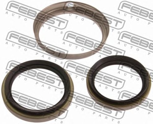 Купить запчасть Febest - KIT4 Сальник ступицы колеса (ремкомплект) перед TOYOTA COROLLA SED/CP/WG AE10#/CE100/EE10# 1991.08-2001.11 [GR]
