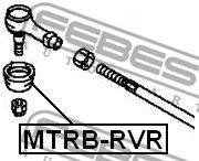 Купить запчасть Febest - MTRBRVR Пыльник рулевого наконечника MITSUBISHI LANCER/LANCER CEDIA CS/CT# 2000.03-2009.08 [JPN]
