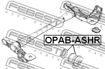 Купить запчасть Febest - OPABASHR Сайлентблок балки моста зад прав/лев OPEL ASTRA H 2004-2010