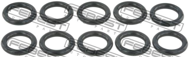 Купить запчасть FEBEST - RINGAH-021-PCS10 Кольцо уплотнительное трубки кондиционера OPEL ASTRA F/G/H (компл-10шт) RINGAH-021-PCS10