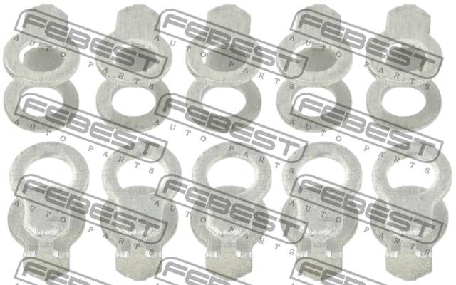 Купить запчасть FEBEST - RINGFL-006-PCS10 КОЛЬЦО УПЛОТНИТЕЛЬНОЕ ФОРСУНКИ ВПРЫСКА ТОПЛИВА (10 шт. в упаковке) RINGFL-006-PCS10