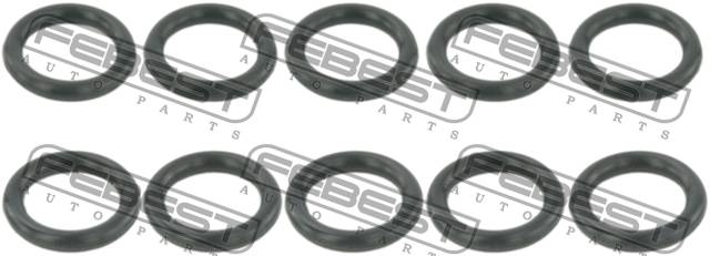 Купить запчасть FEBEST - RINGFL-031-PCS10 Кольцо уплотнительное регулятора давления топлива NISSAN ALMERA N16 (компл-10шт) RINGFL-031-PCS10