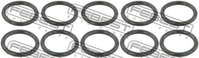 Купить запчасть FEBEST - RINGFL-041-PCS10 Кольцо уплотнительное форсунки впрыска топлива FORD MONDEO III (компл-10шт) RINGFL-041-PCS10